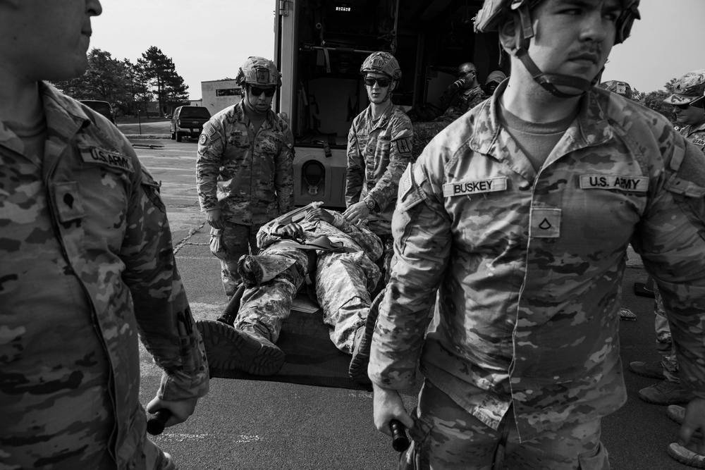 NY Air, Army National Guard medical training