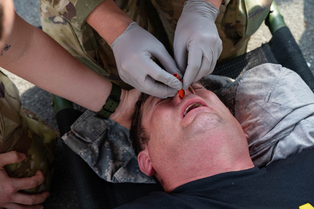 NY Air, Army National Guard medical training