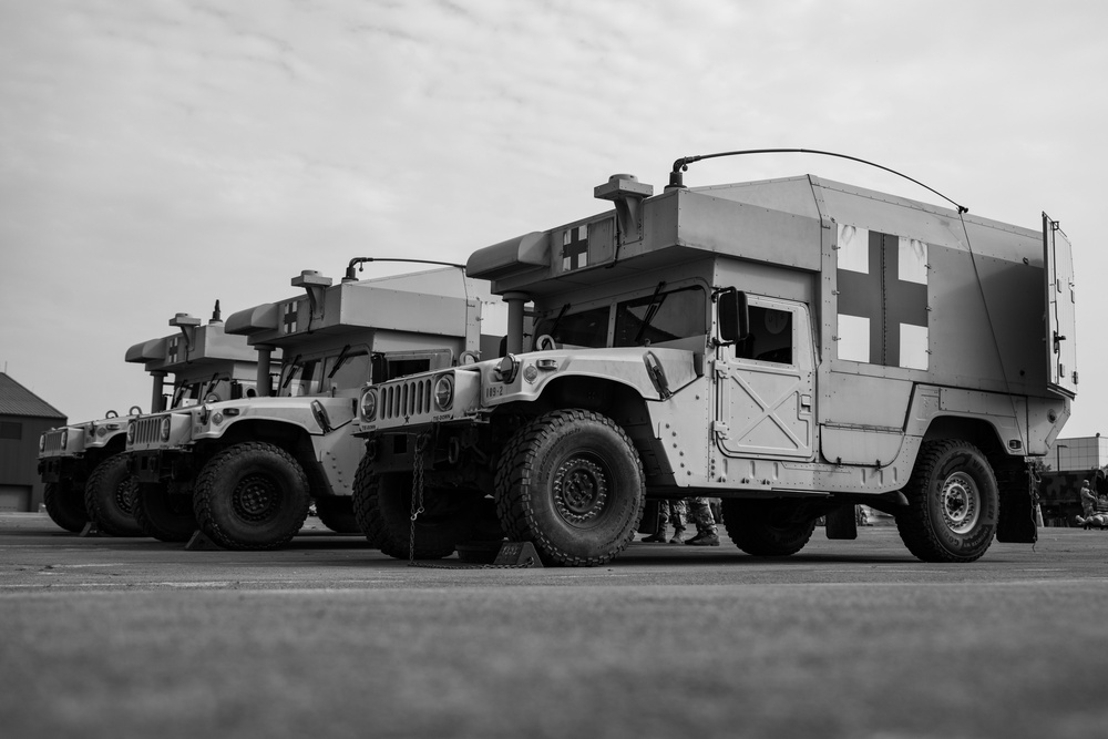 NY Air, Army National Guard medical training