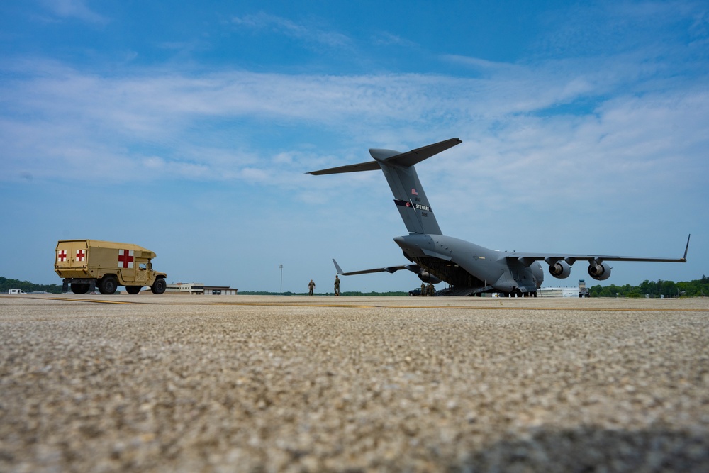 NY Air, Army National Guard medical training