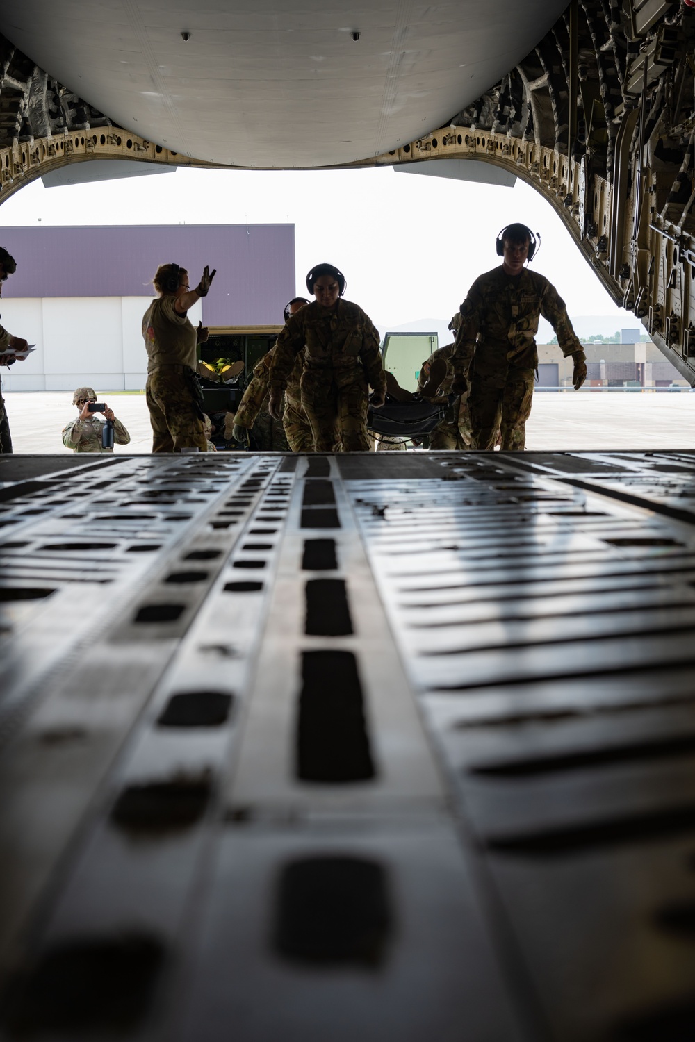 NY Air, Army National Guard medical training