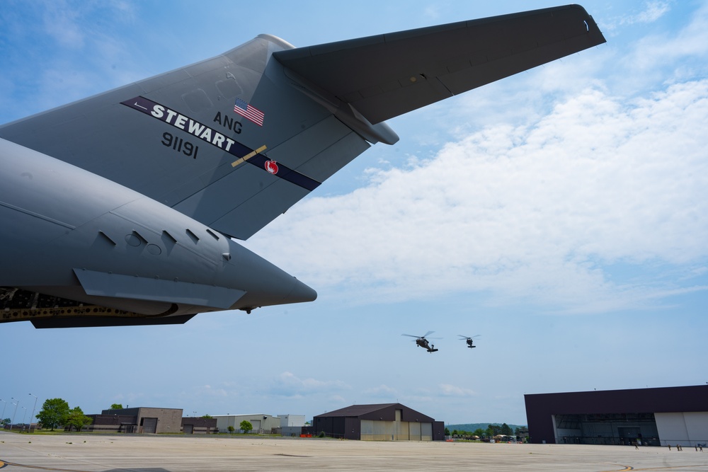 NY Air, Army National Guard medical training