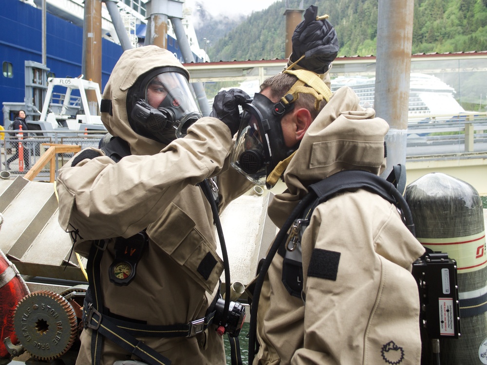 Alaska National Guard leads ORCA WMD exercise in Juneau