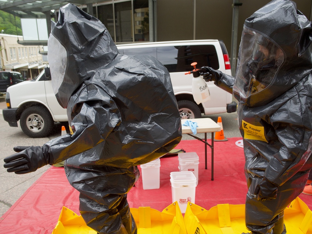Alaska National Guard leads ORCA WMD exercise in Juneau