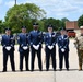 190th ARW Honor Guard Demonstrates Mock Funeral