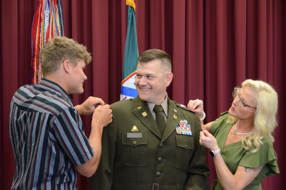 Col. Mark Winker Promotion Ceremony