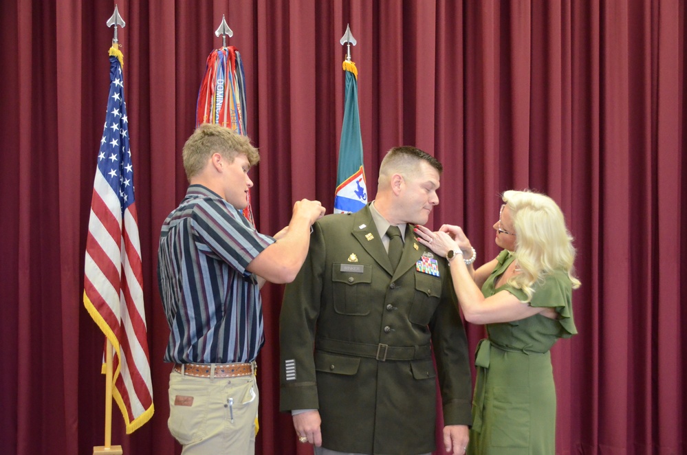 Col. Mark Winker Promotion Ceremony