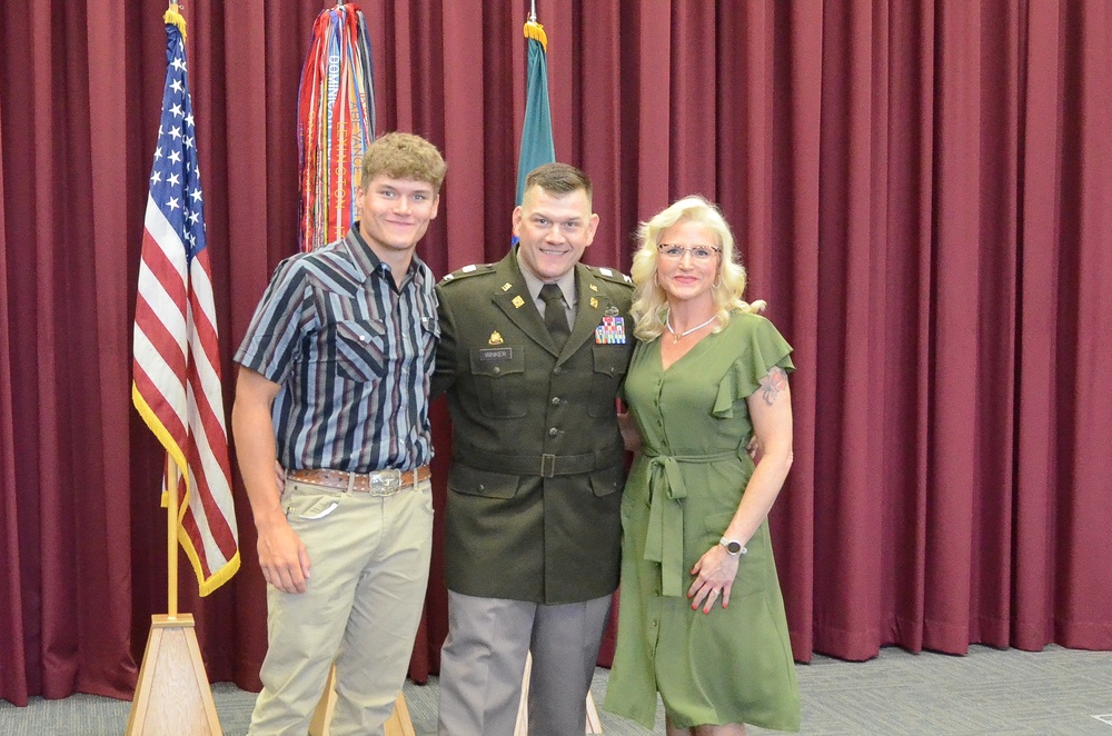 Col. Mark Winker Promotion Ceremony