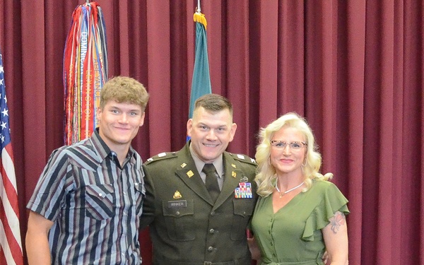 Col. Mark Winker Promotion Ceremony