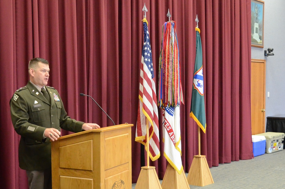 Col. Mark Winker Promotion Ceremony