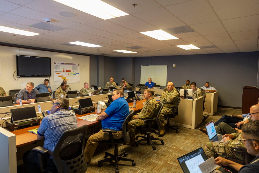 JTF-CS Hurricane Tabletop Simulation
