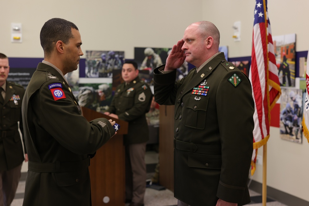 US Army EOD officer completes 21-year military career at premier CBRNE formation