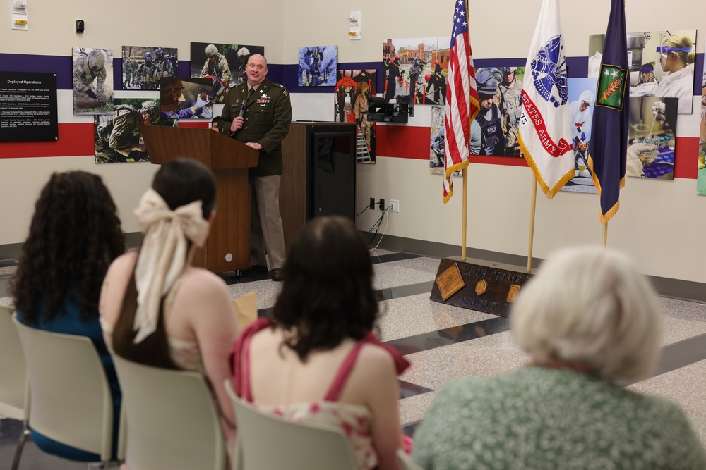 US Army EOD officer completes 21-year military career at premier CBRNE formation