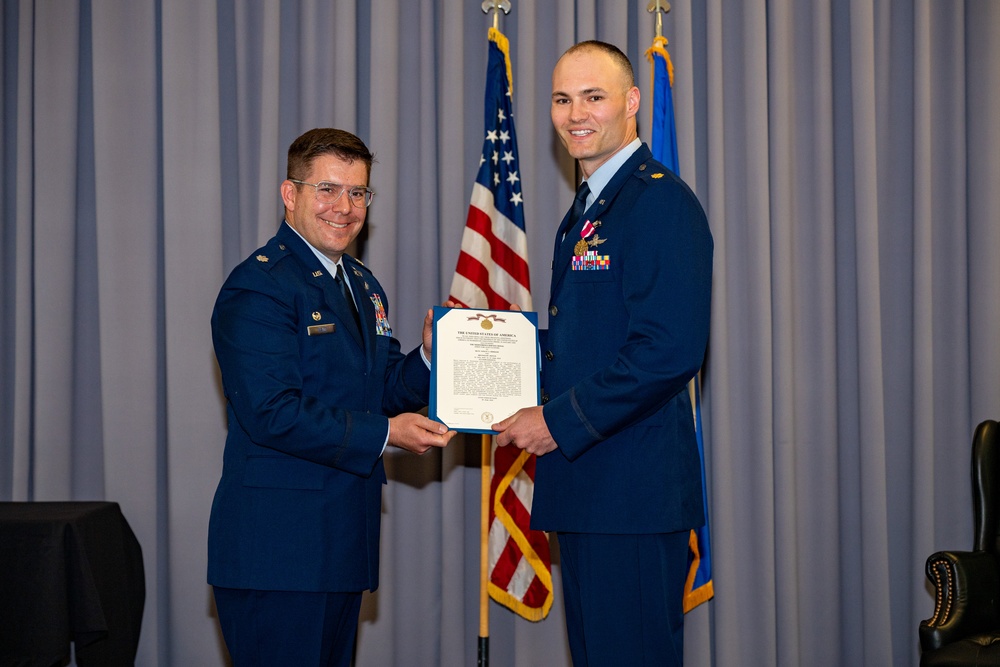 436th CS Change of Command