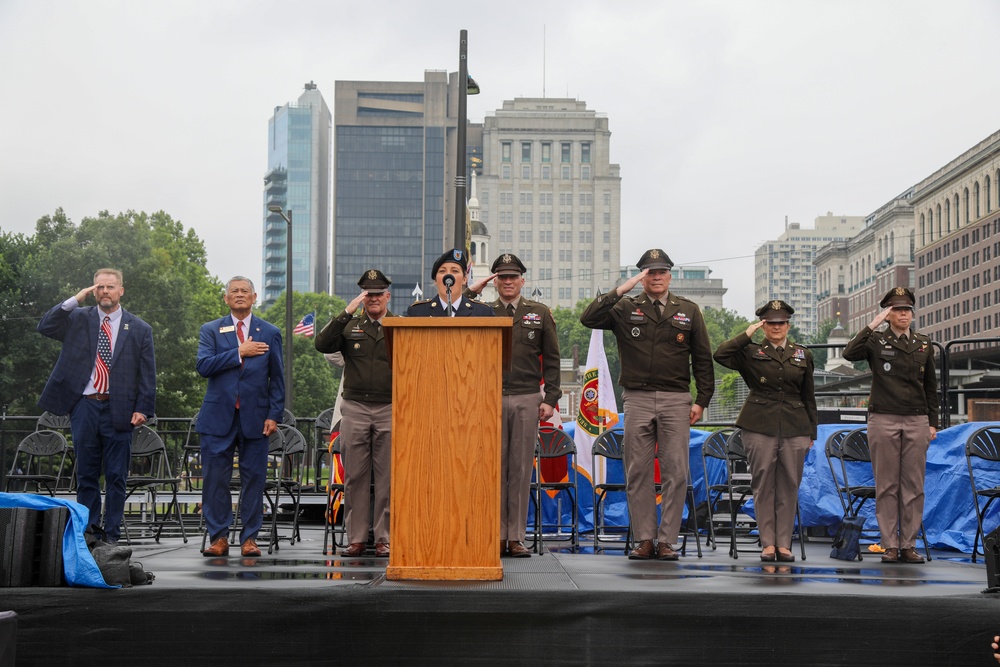 Army’s vice chief celebrates service’s 250th birthday at nation’s birthplace