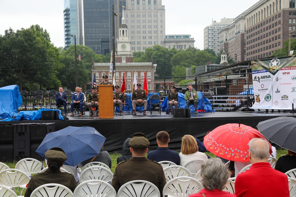 Army’s vice chief celebrates service’s 250th birthday at nation’s birthplace