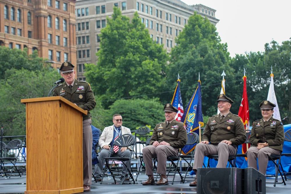 Army’s vice chief celebrates service’s 250th birthday at nation’s birthplace