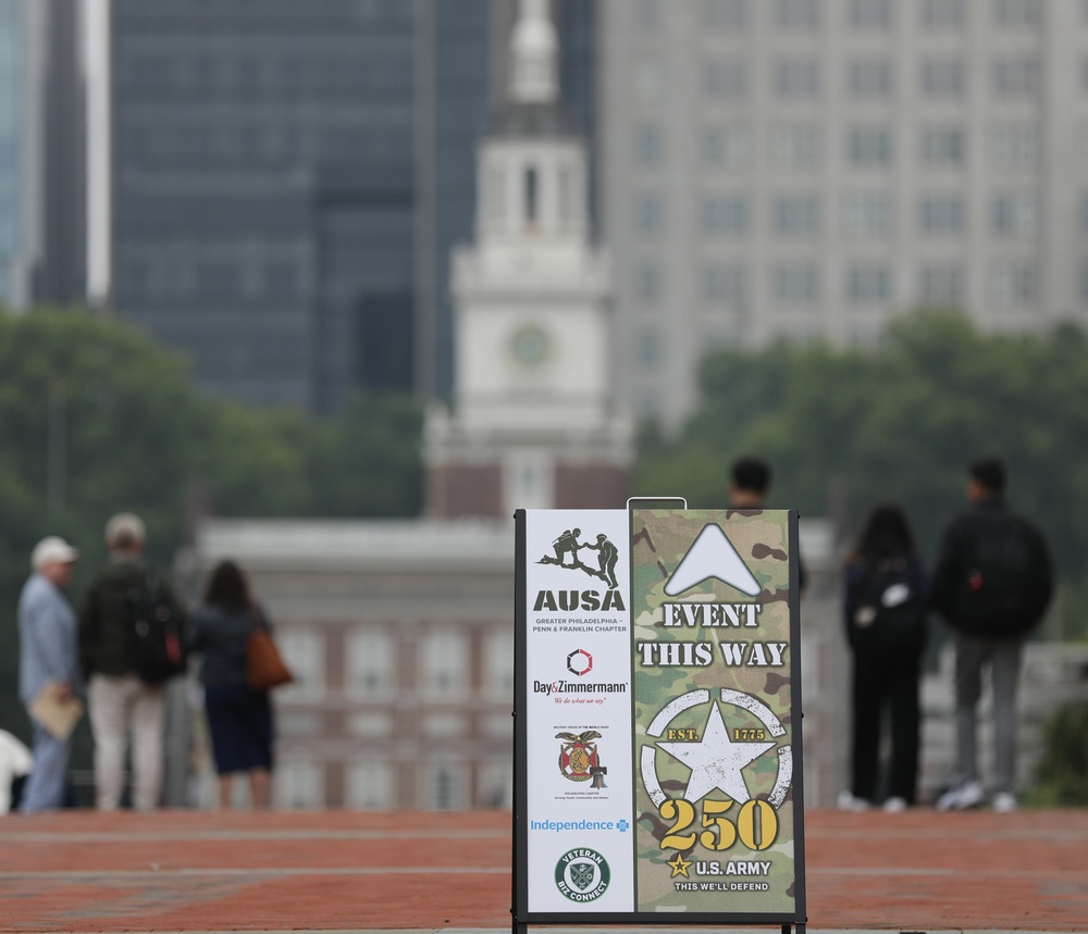 Army’s vice chief celebrates service’s 250th birthday at nation’s birthplace
