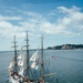 CGC Eagle Sails out of the Columbia River