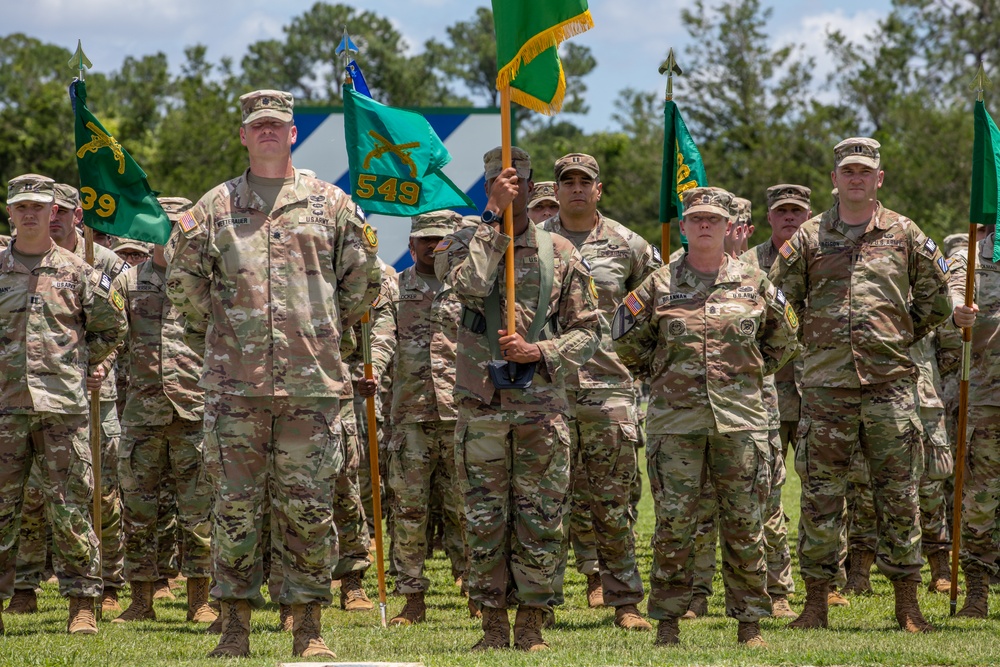 385th Military Police Battalion Patching Ceremony