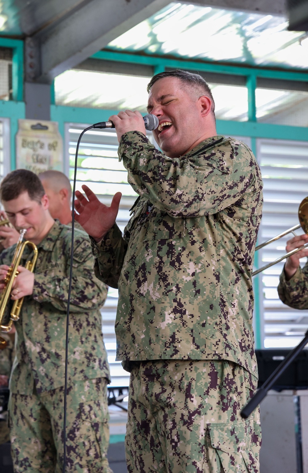 USNS Comfort Navy Band