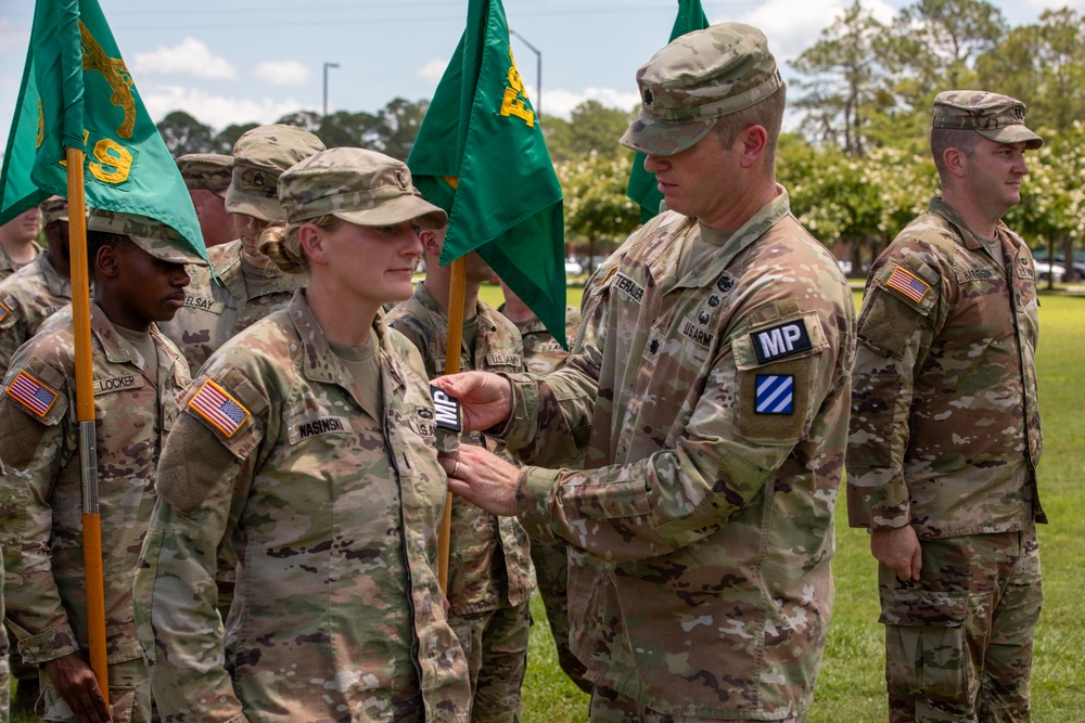 385th Military Police Battalion Patching Ceremony