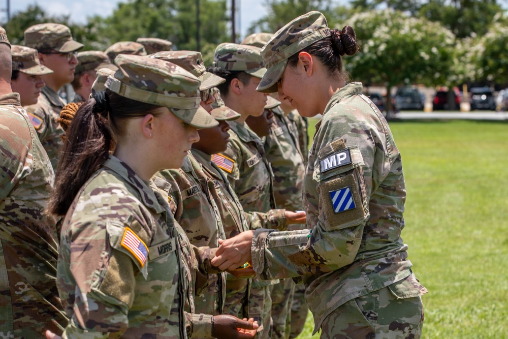 385th Military Police Battalion Patching Ceremony