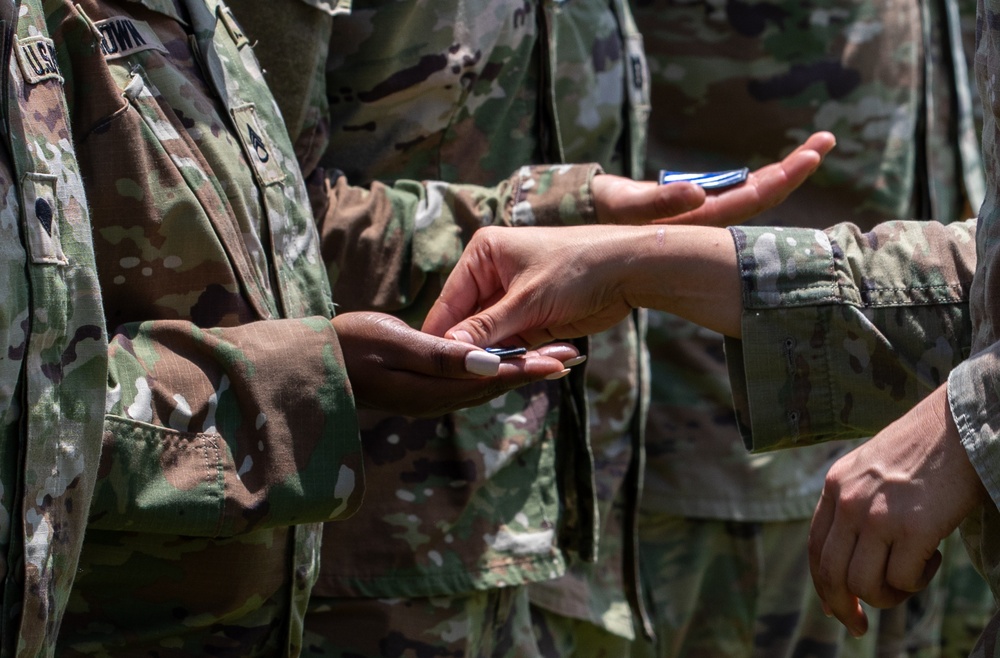 385th Military Police Battalion Patching Ceremony
