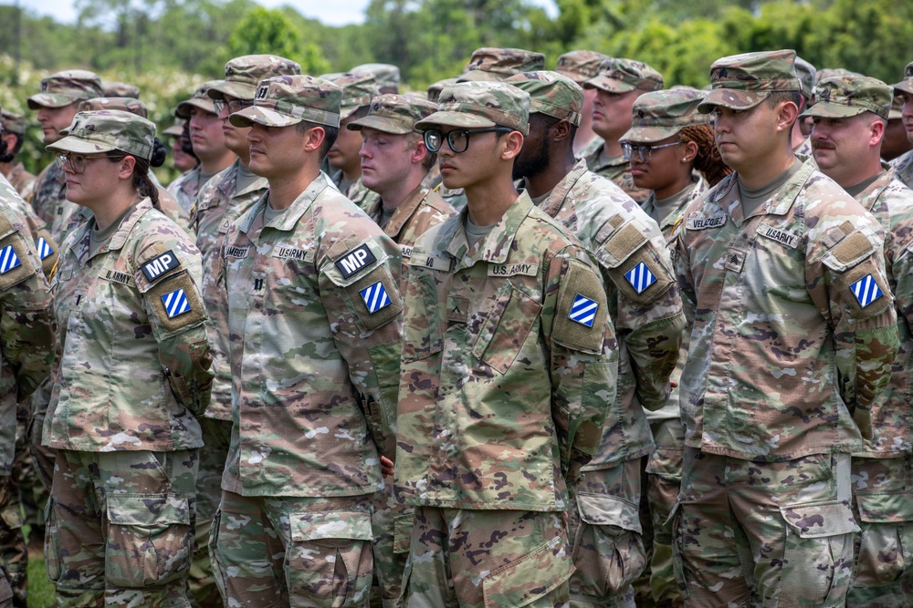 385th Military Police Battalion Patching Ceremony