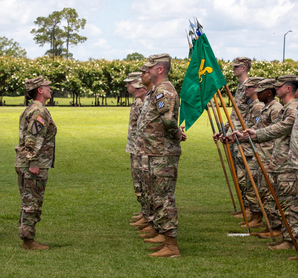 385th Military Police Battalion Patching Ceremony