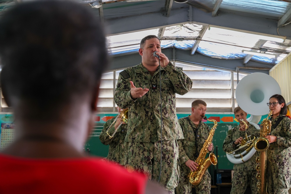 USNS Comfort Navy Band