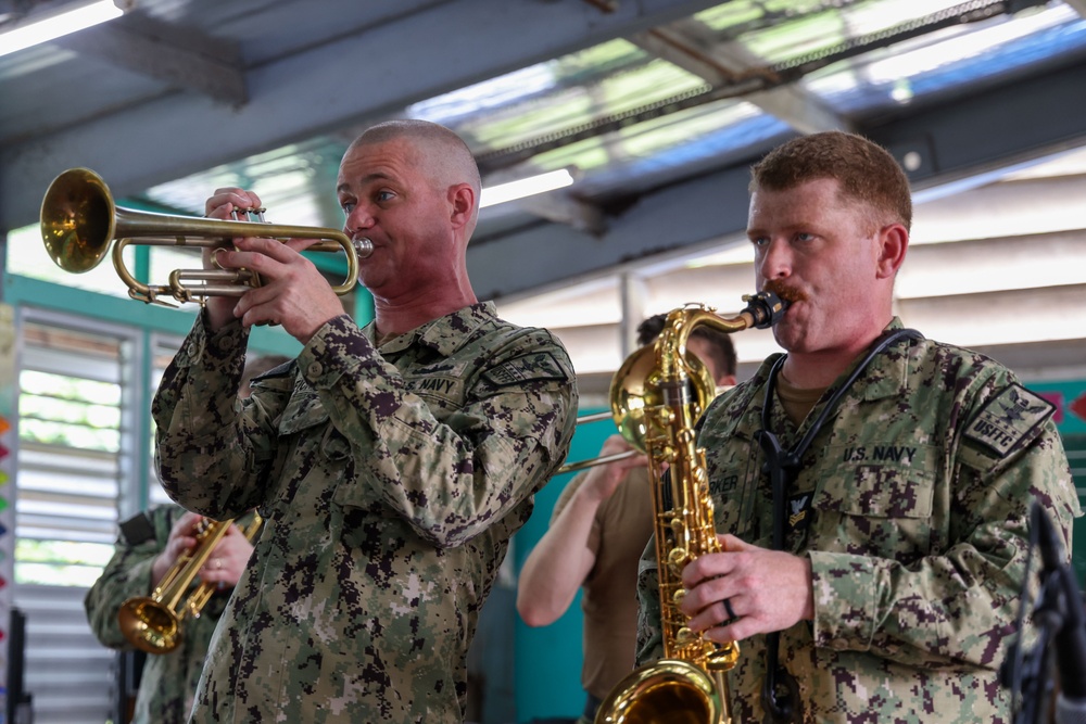 USNS Comfort Navy Band