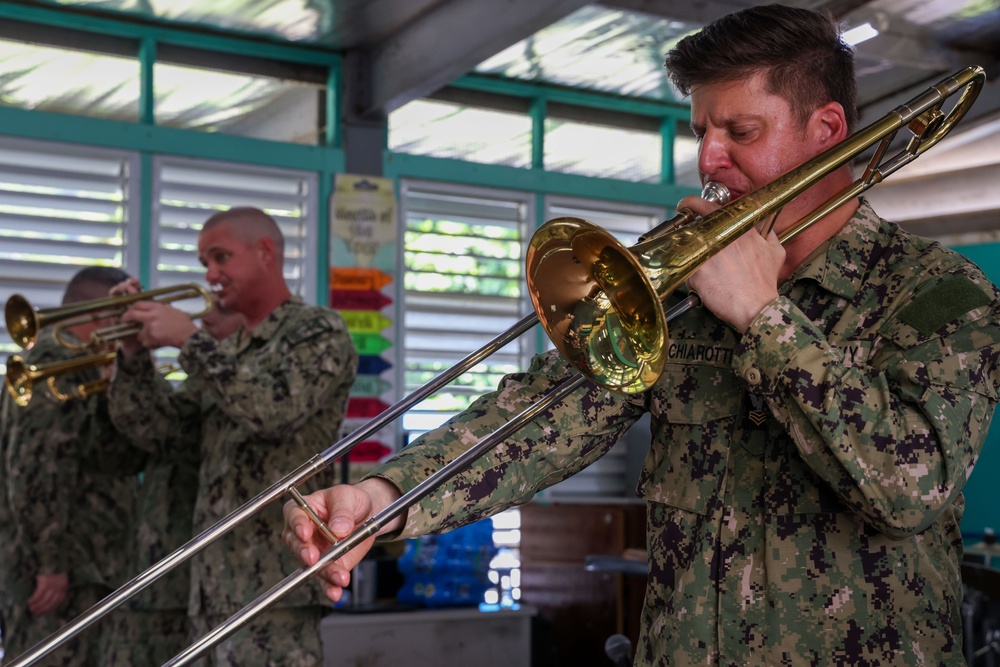 USNS Comfort Navy Band