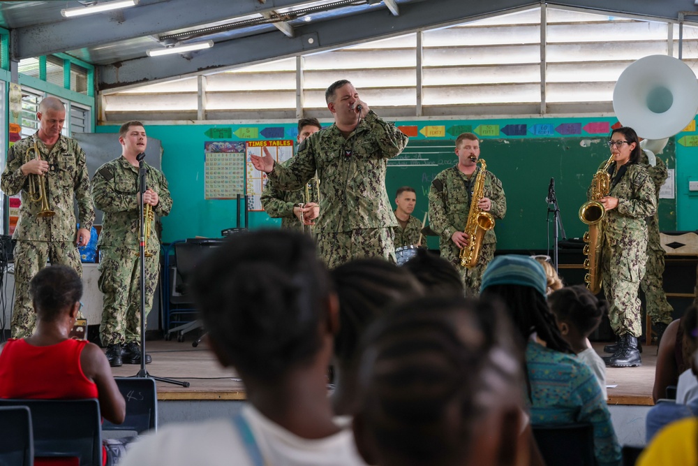 USNS Comfort Navy Band