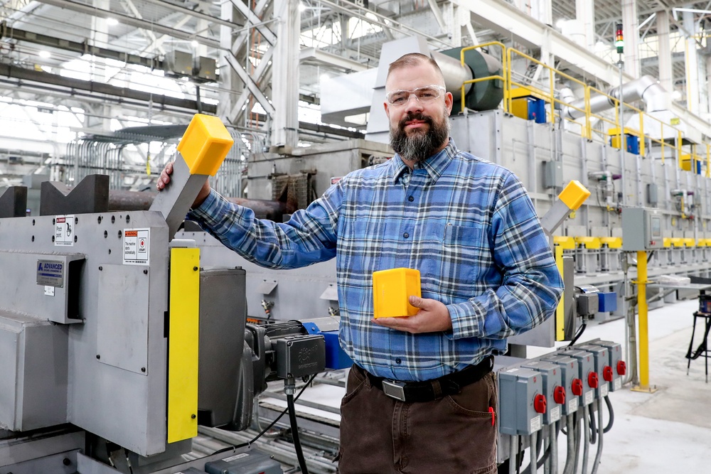 Employee improves safety through initiative and innovation