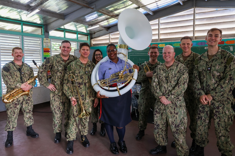 USNS Comfort Navy Band