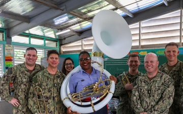USNS Comfort Navy Band