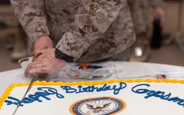 Navy Corpsman 127th Birthday celebration at ITX 3-25