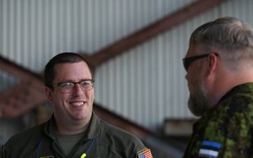 Estonia Defense League Member Visits March ARB