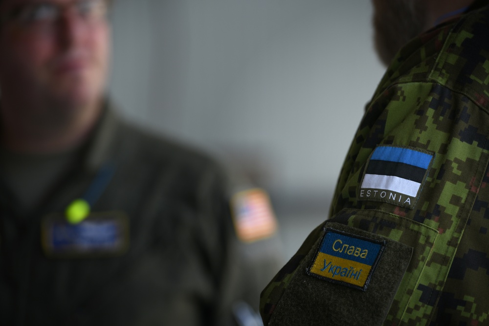 Estonia Defense League Member Visits March ARB