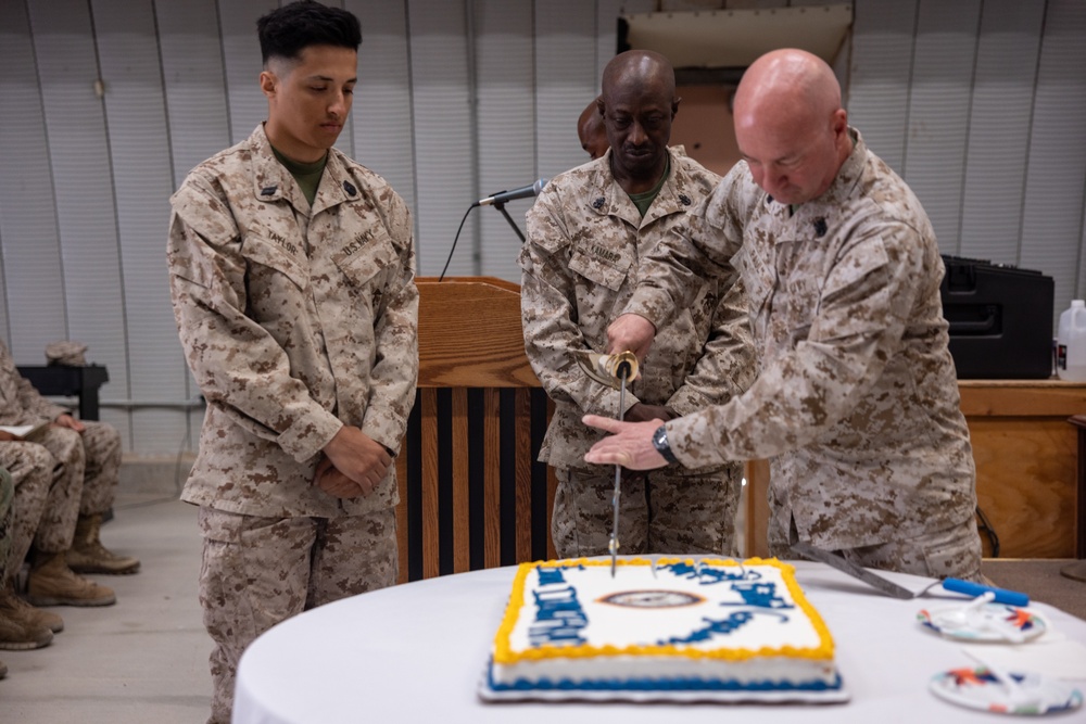 U.S. Navy Hospital Corpsman 127th Birthday Celebration at ITX 3-25
