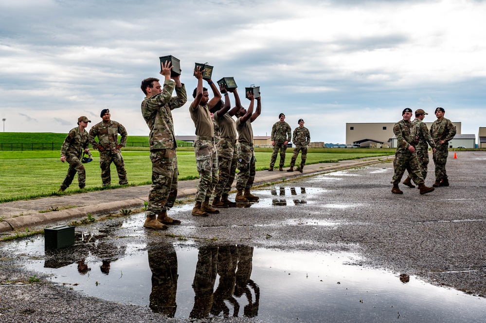 509th SFS Honors Police Week with Unit-Wide Team Workout