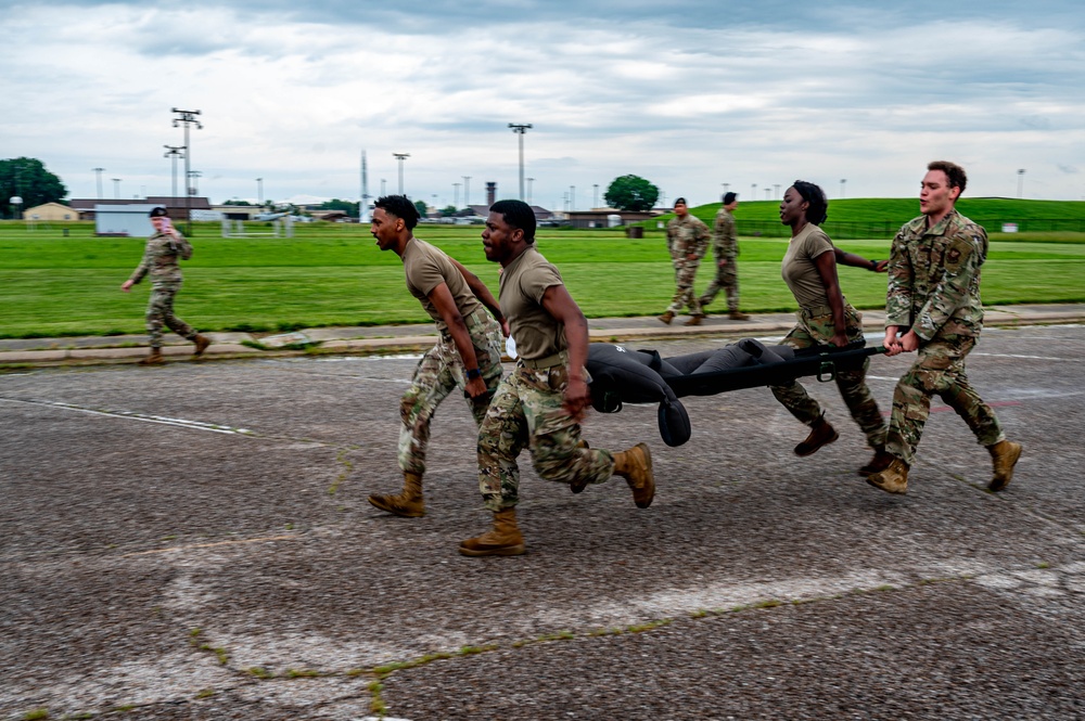 509th SFS Honors Police Week with Unit-Wide Team Workout