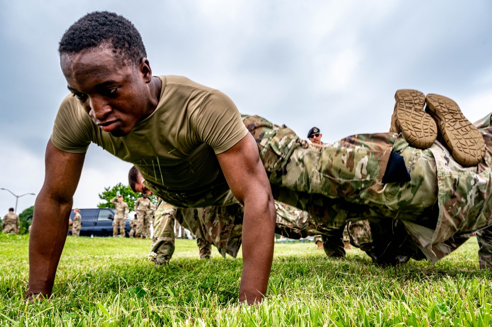 509th SFS Honors Police Week with Unit-Wide Team Workout