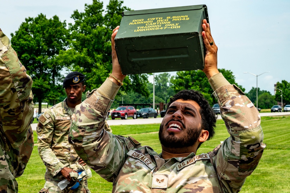 509th SFS Honors Police Week with Unit-Wide Team Workout