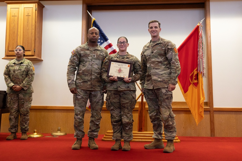 75th FAB BDE Volunteers of the Quarter