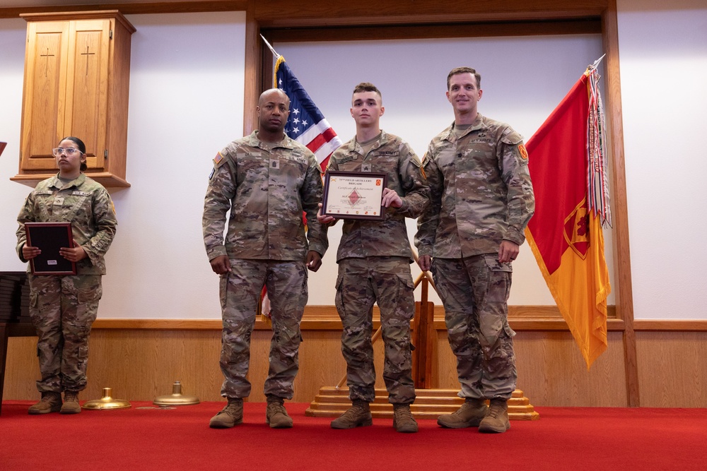 75th FAB BDE Volunteers of the Quarter