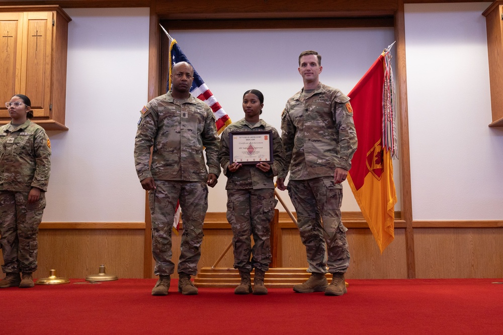 75th FAB BDE Volunteers of the Quarter