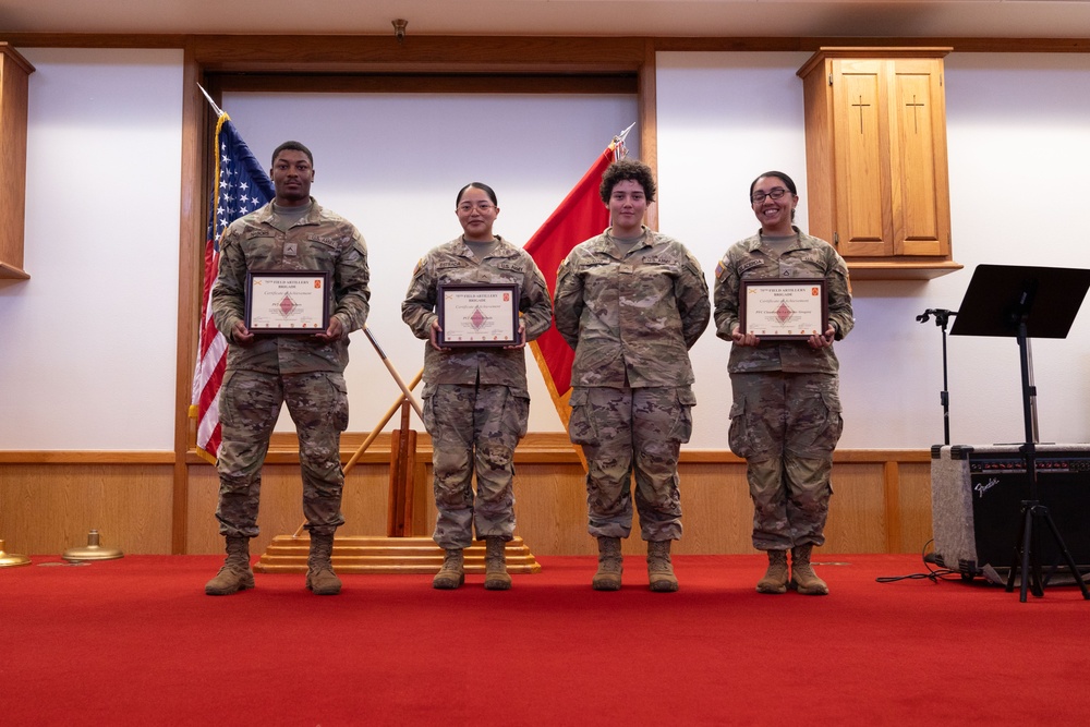 75th FAB BDE Volunteers of the Quarter