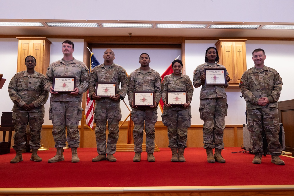 75th FAB BDE Volunteers of the Quarter